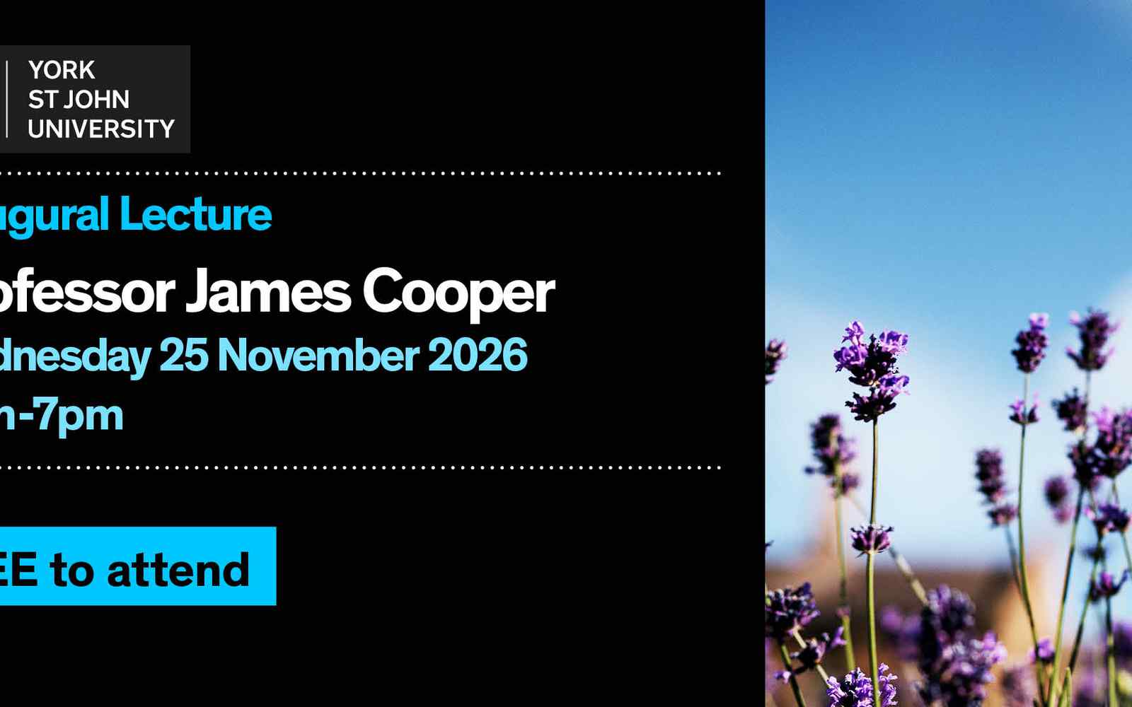J Cooper Inaugural header