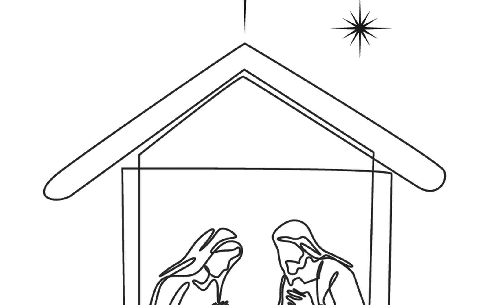 Christmas carol born in a stable