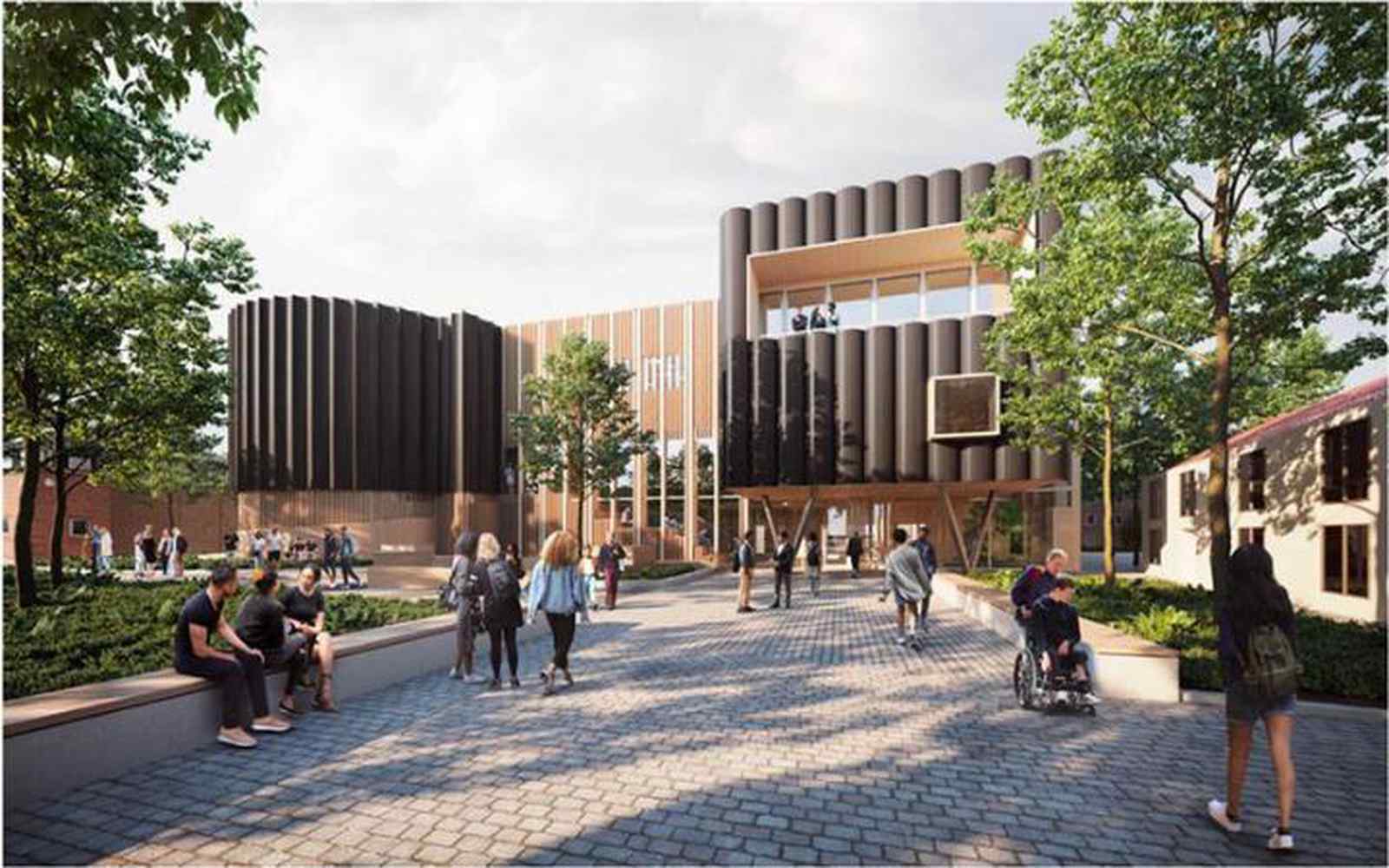 Architect design for creative centre