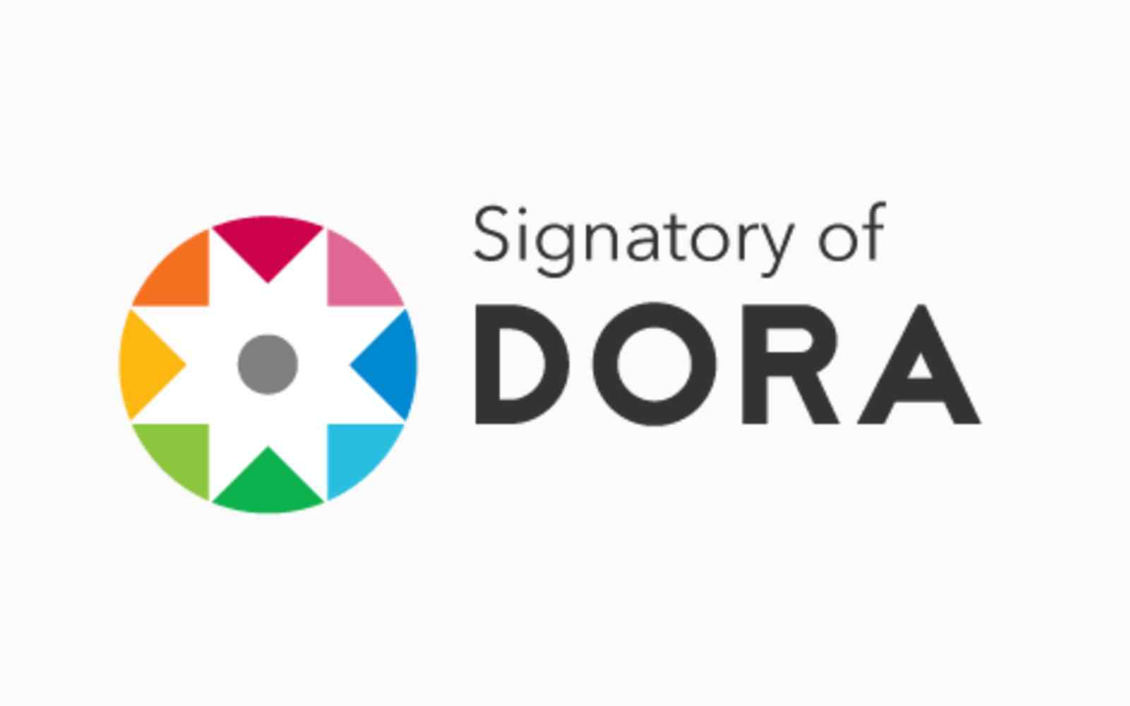 A logo with star emblem on the left and the letters DORA