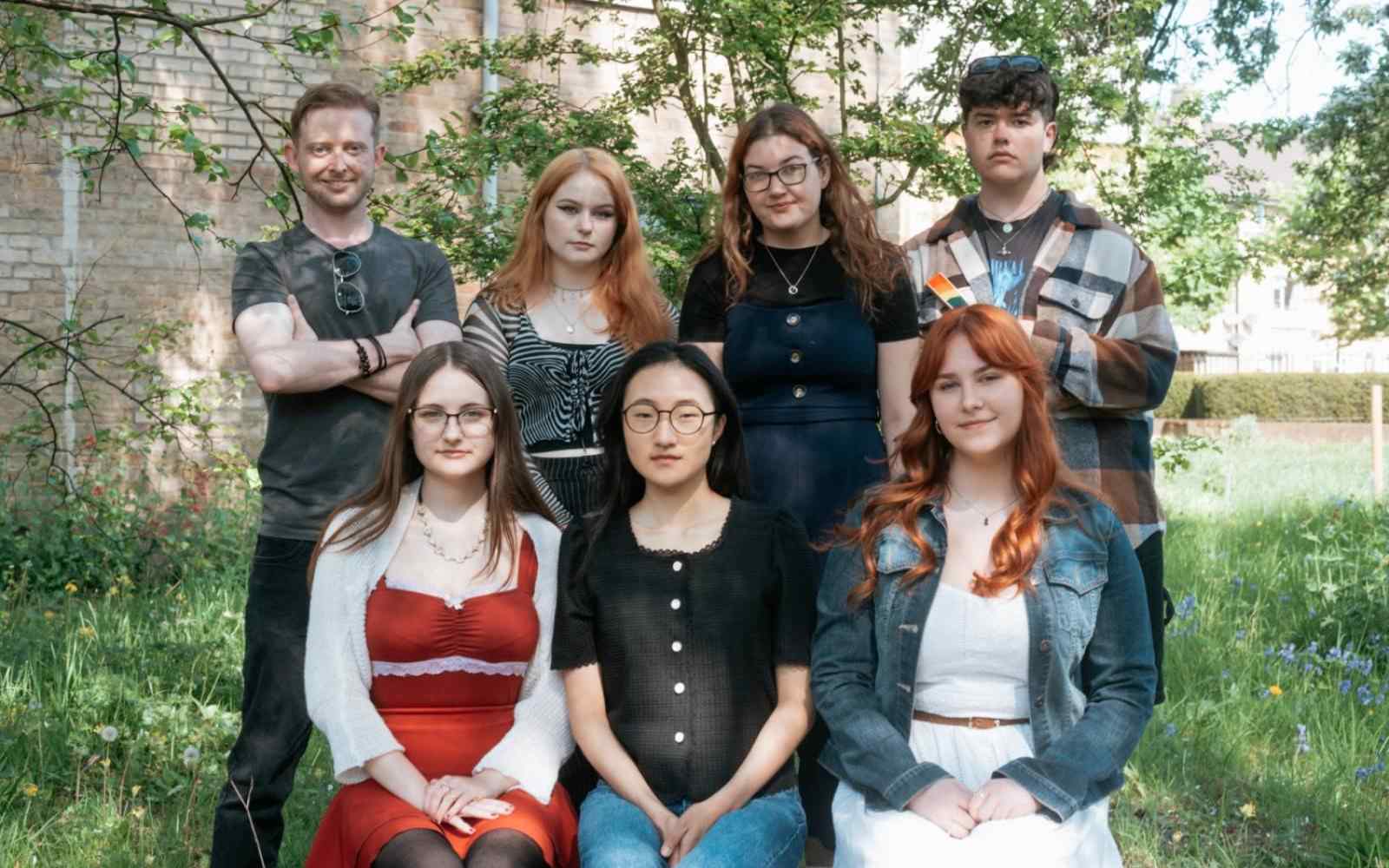Student and staff members of the Critical Editions editorial team