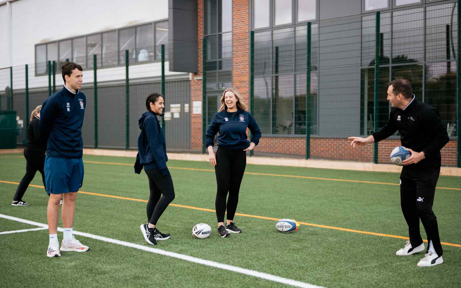 Sport coaching students and staff