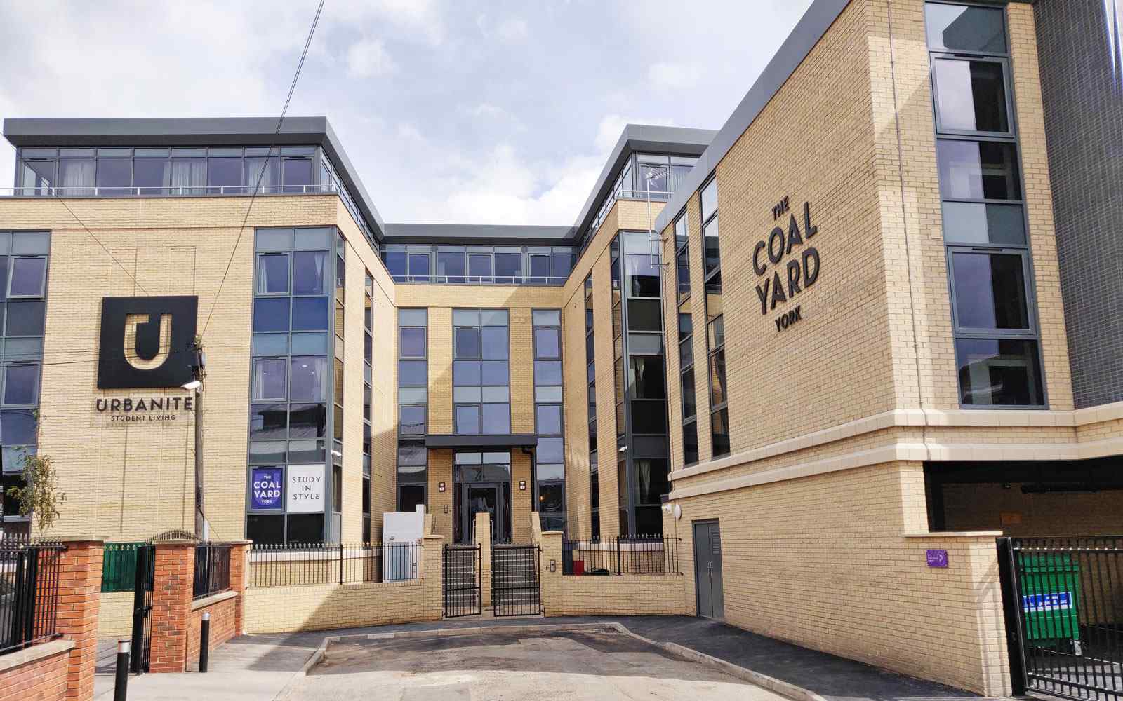 External shot of The Coal Yard accommodation