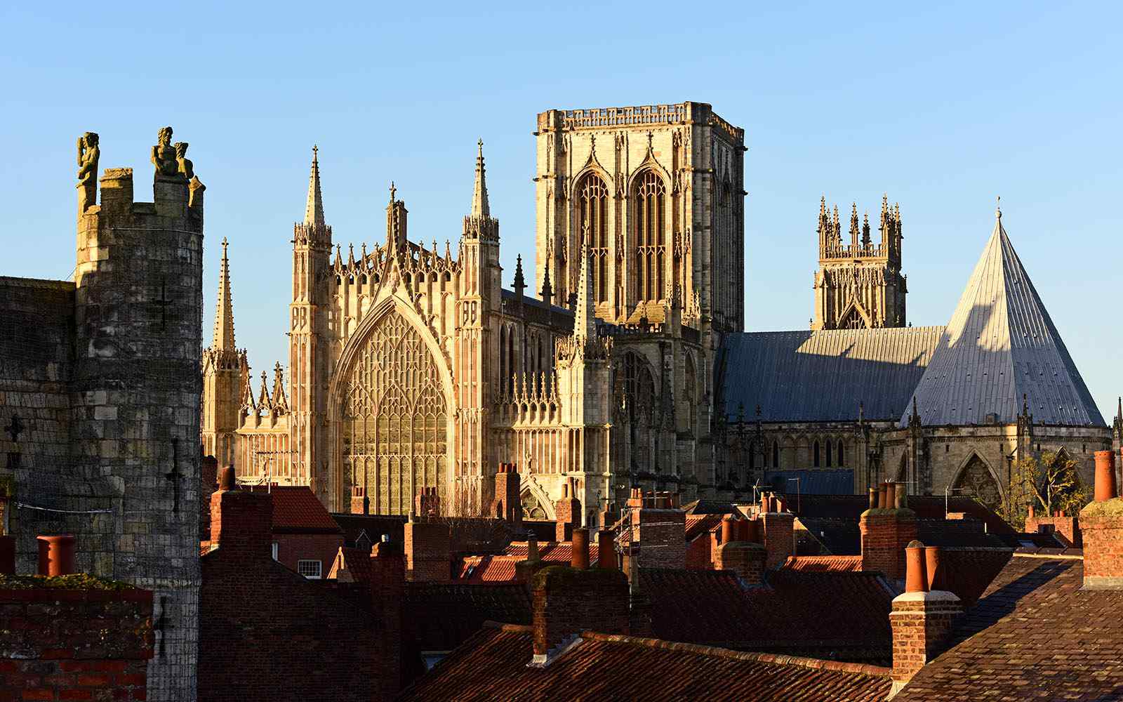 York Minster in the sun 