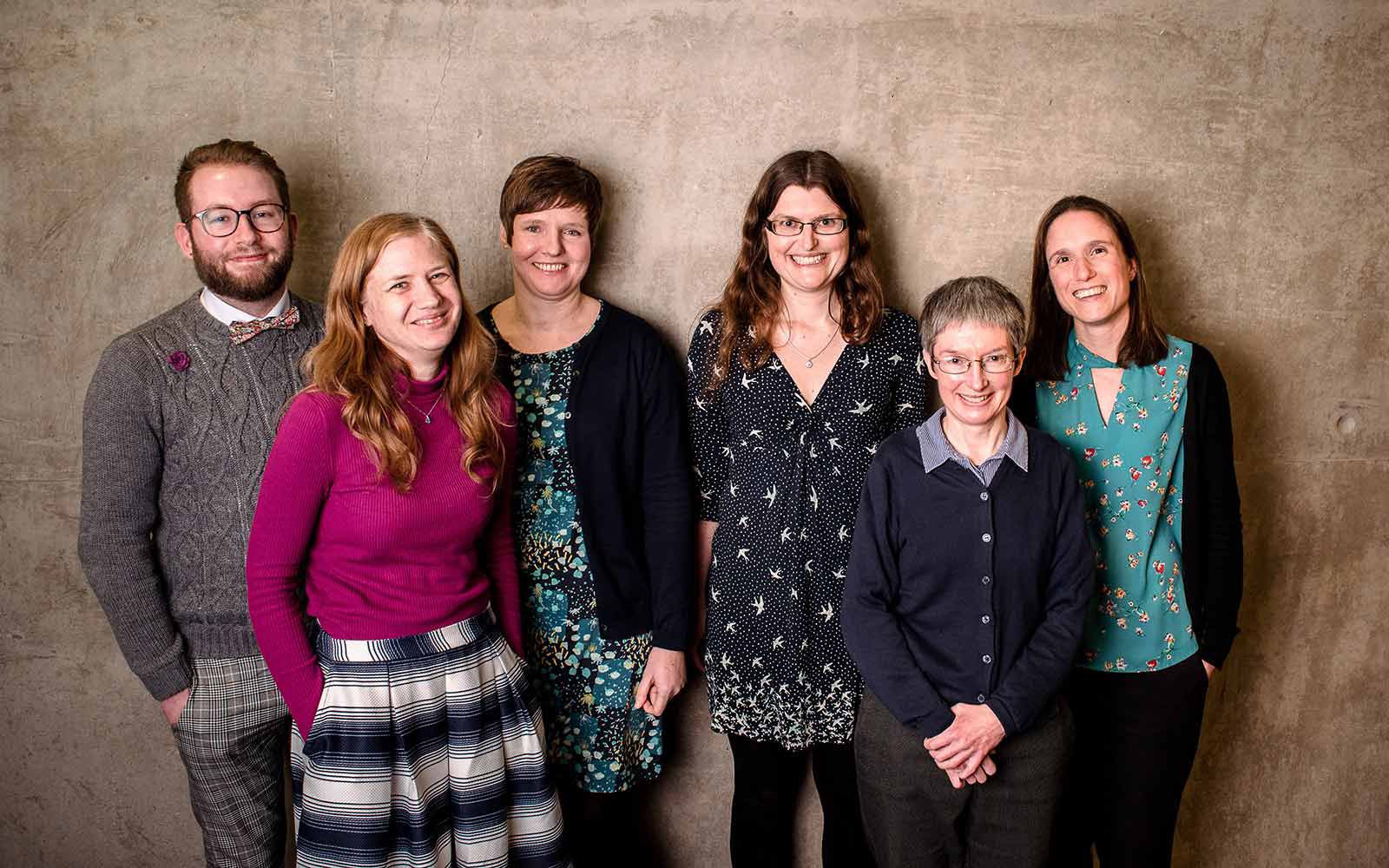A photo of the Academic Services Team (as of 2018/19)