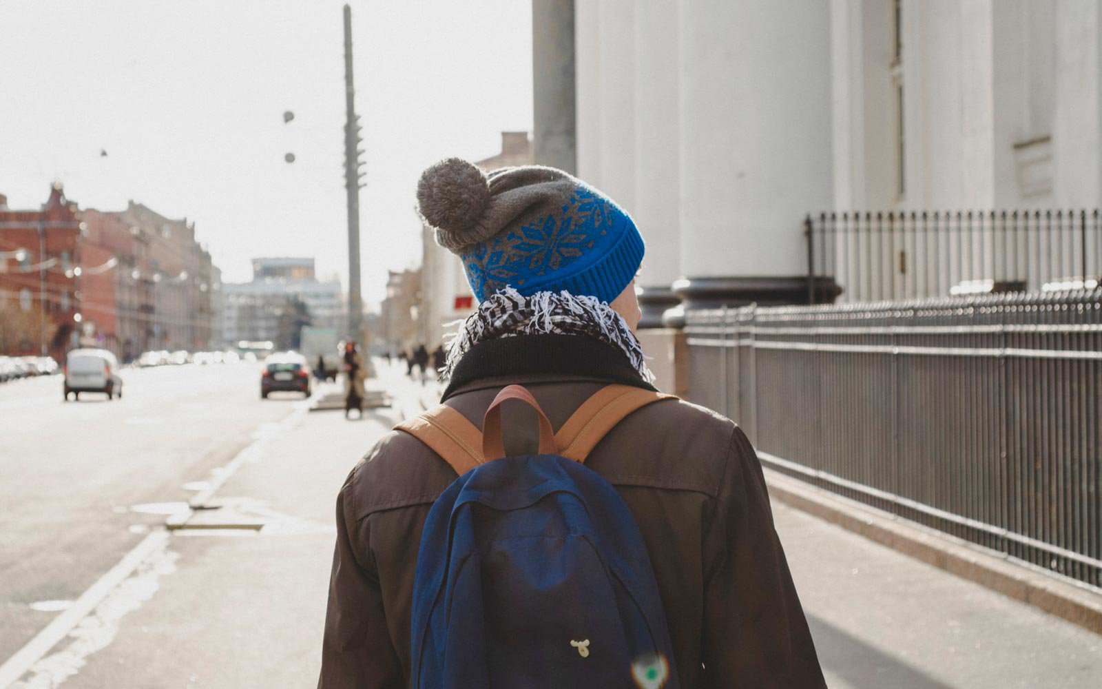 Student exploring on Study Abroad