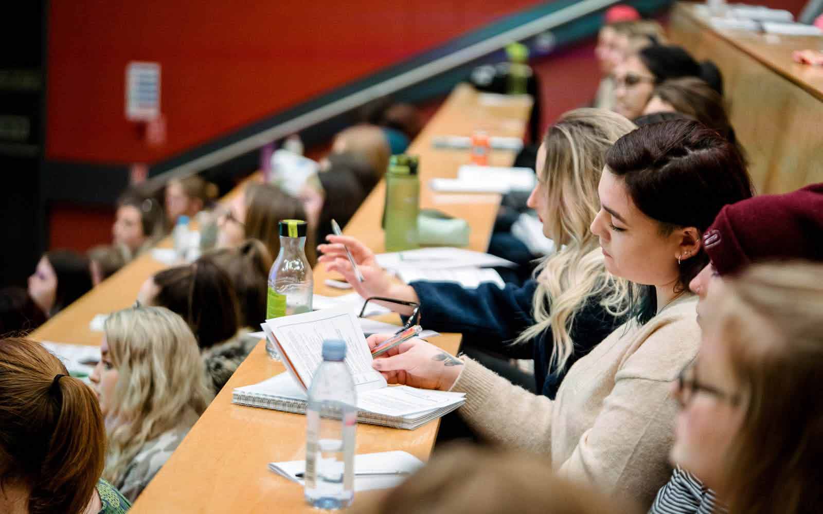 Students in lecture