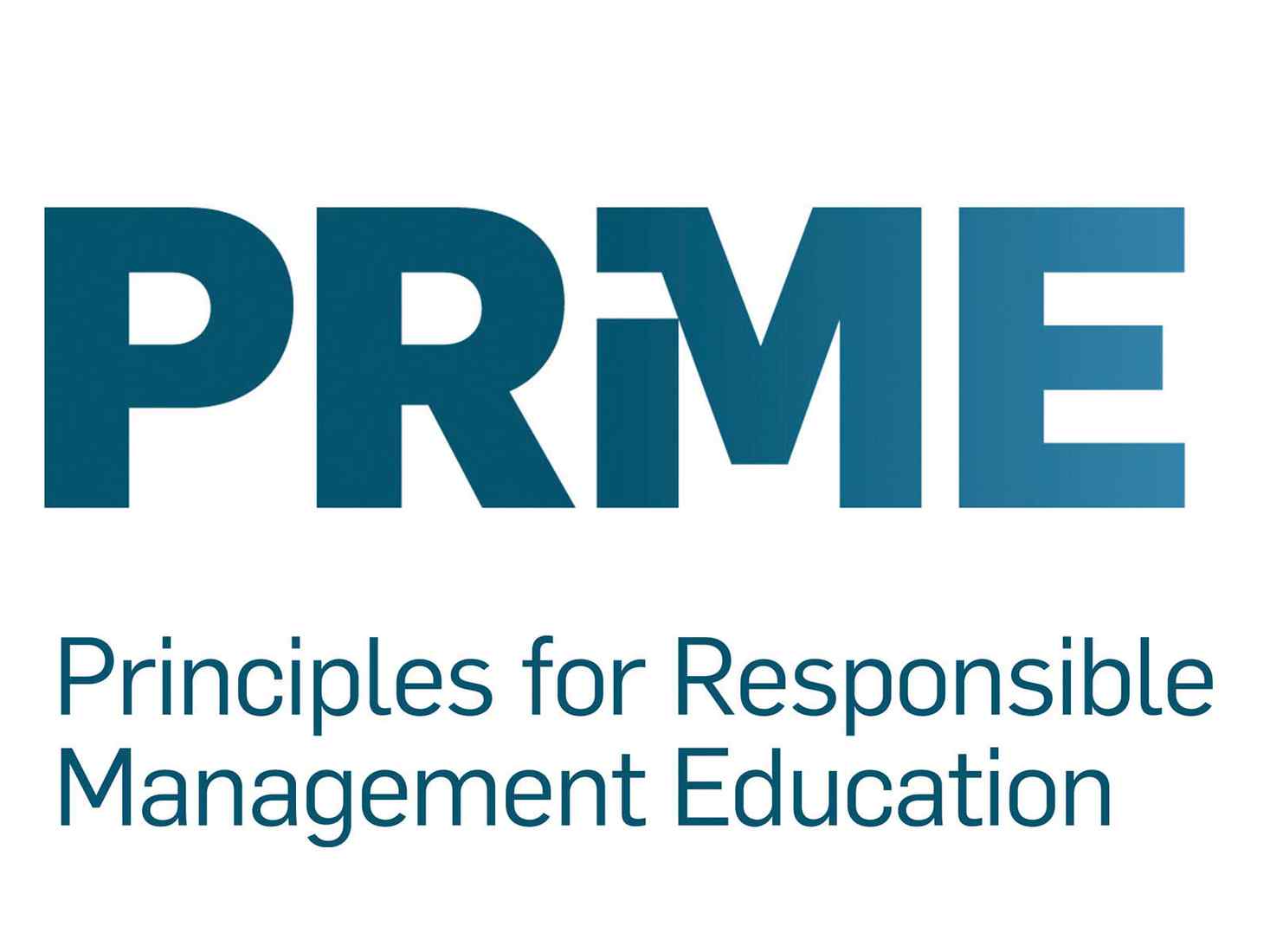 Principles for Responsible Management Education (PRME) logo. 