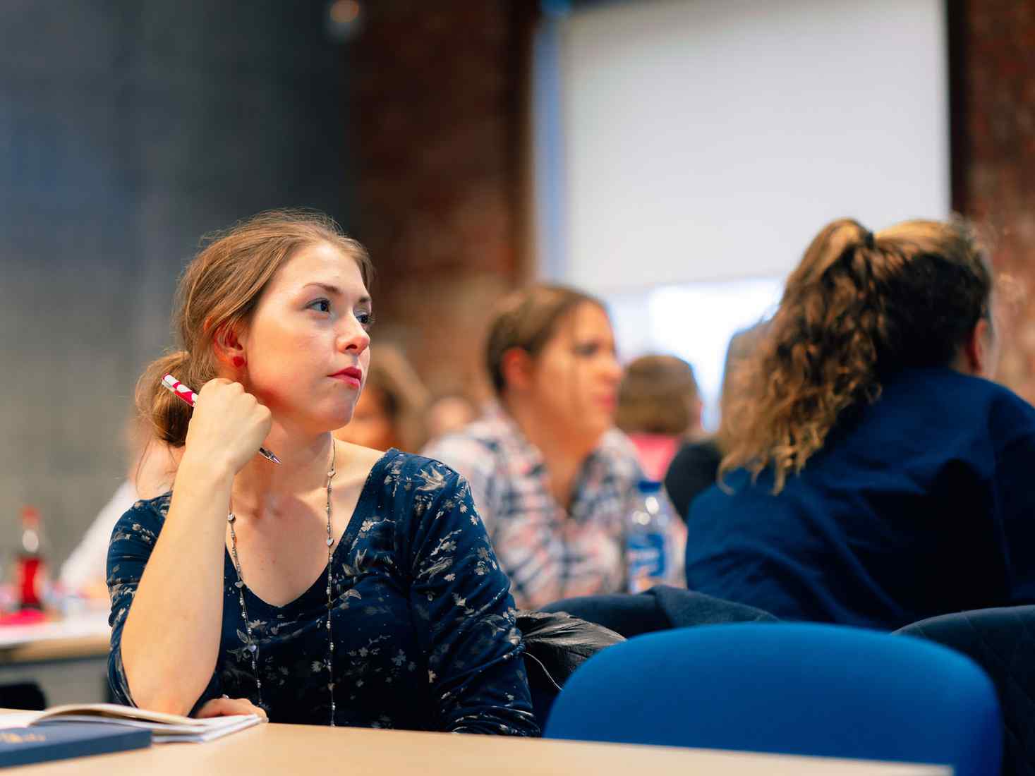 Students in lecture 