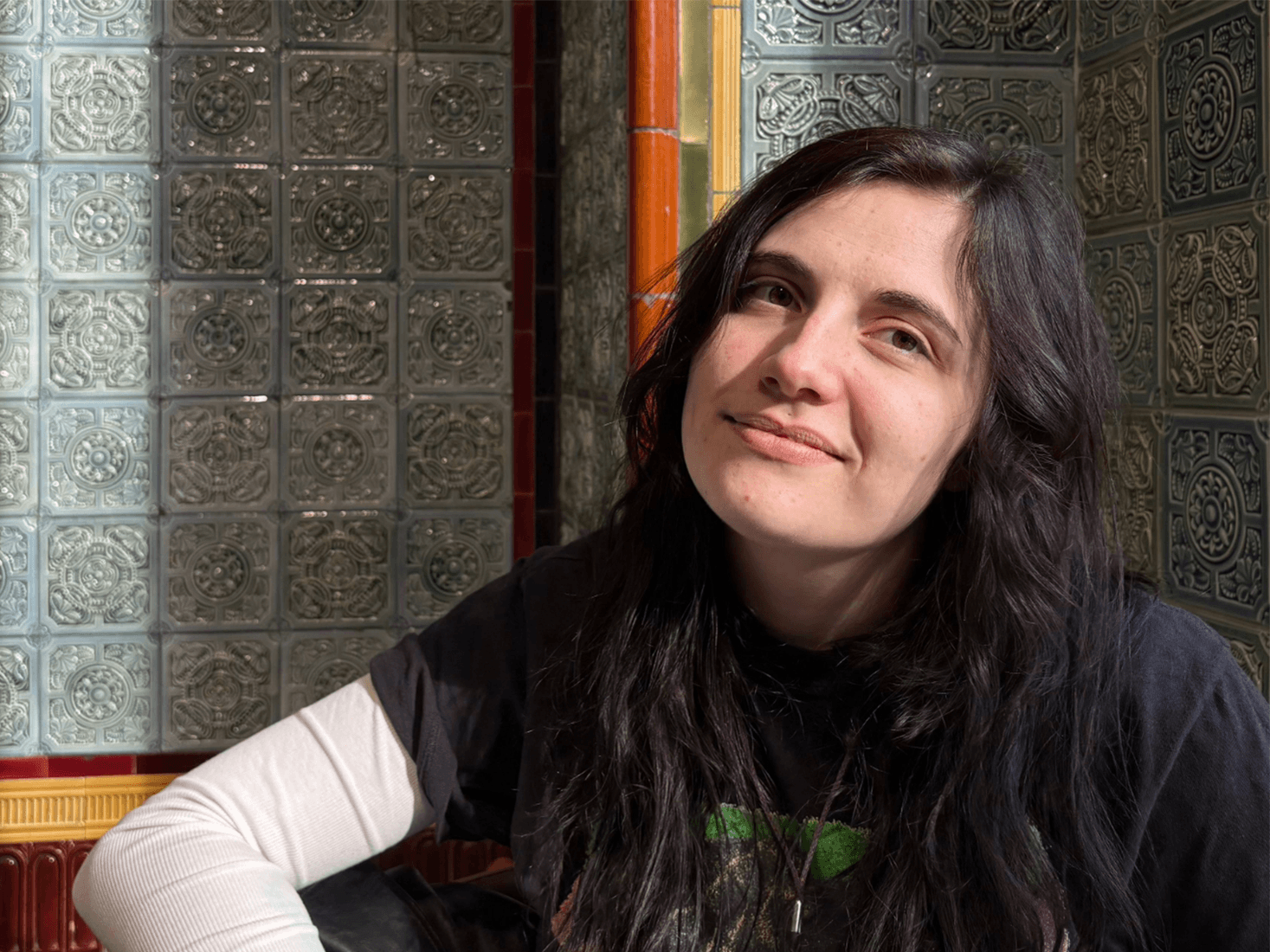 Portrait of Natasha Alexander smiling 
